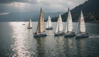 73. RUND UM auf dem Bodensee: Segelregatta im anhaltenden Regen