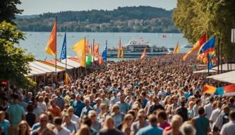 Erwartung von Tausenden Besuchern bei der Internationalen Bodenseewoche in Konstanz