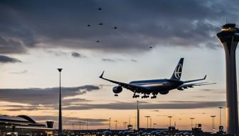 Flugverkehr am Flughafen Frankfurt teilweise wieder in Betrieb