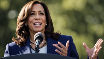 Kamala Harris hält ihre erste Wahlkampfrede zur US-Wahl 2024