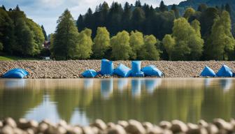 Mainau füllt Sandsäcke am Bodensee, Schweiz ruft höchste Gefahrenstufe aus