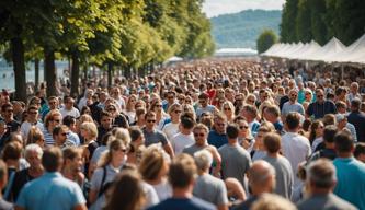 Tausende Zuschauer strömen zur Internationale Bodenseewoche Konstanz