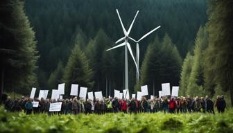 Wer kämpft gegen die Windräder in Wolfgang Schorlaus Roman „Black Forest“?